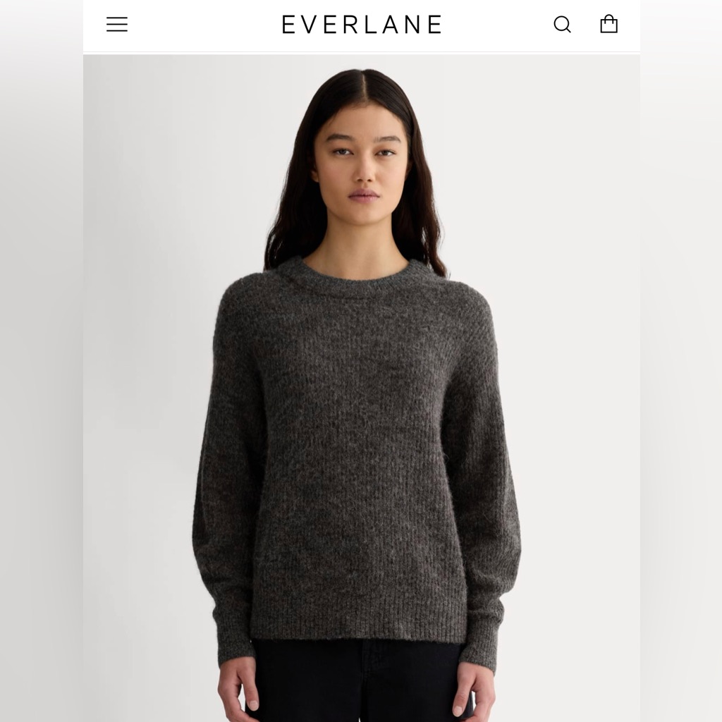 Everlane Women's Alpaca Sweater
